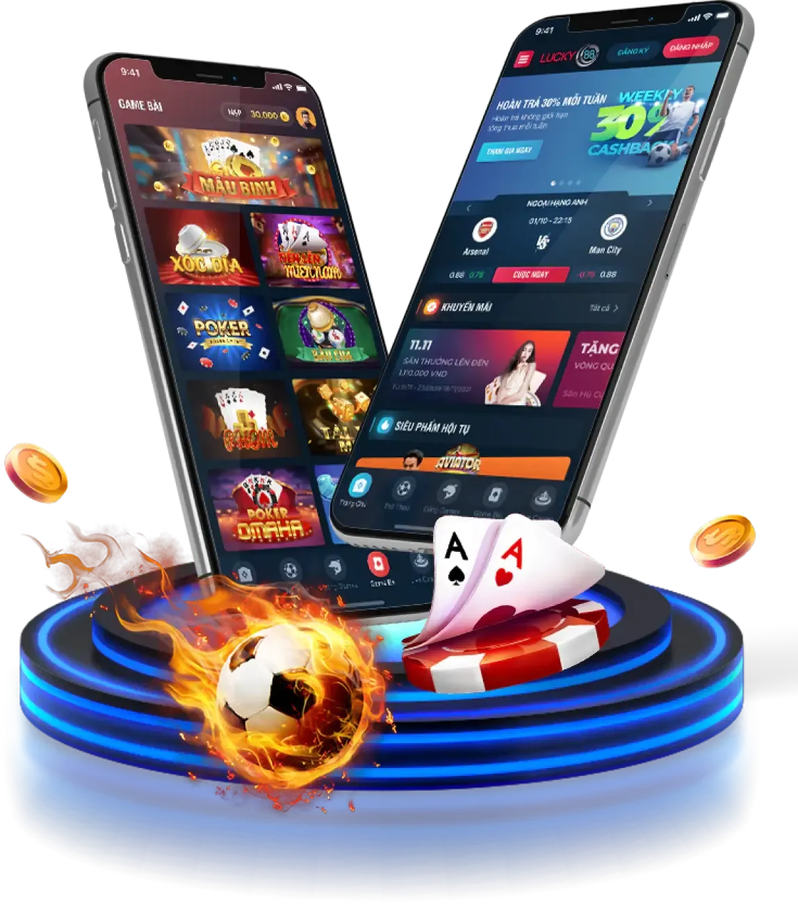 HÌnh tải app lucky88